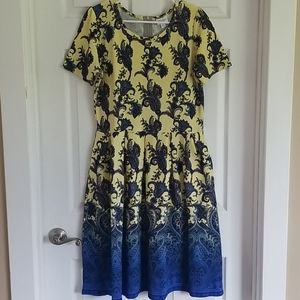 LLR Dipped Amelia dress
